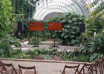 LED Screen & Sound System for Corporate Event